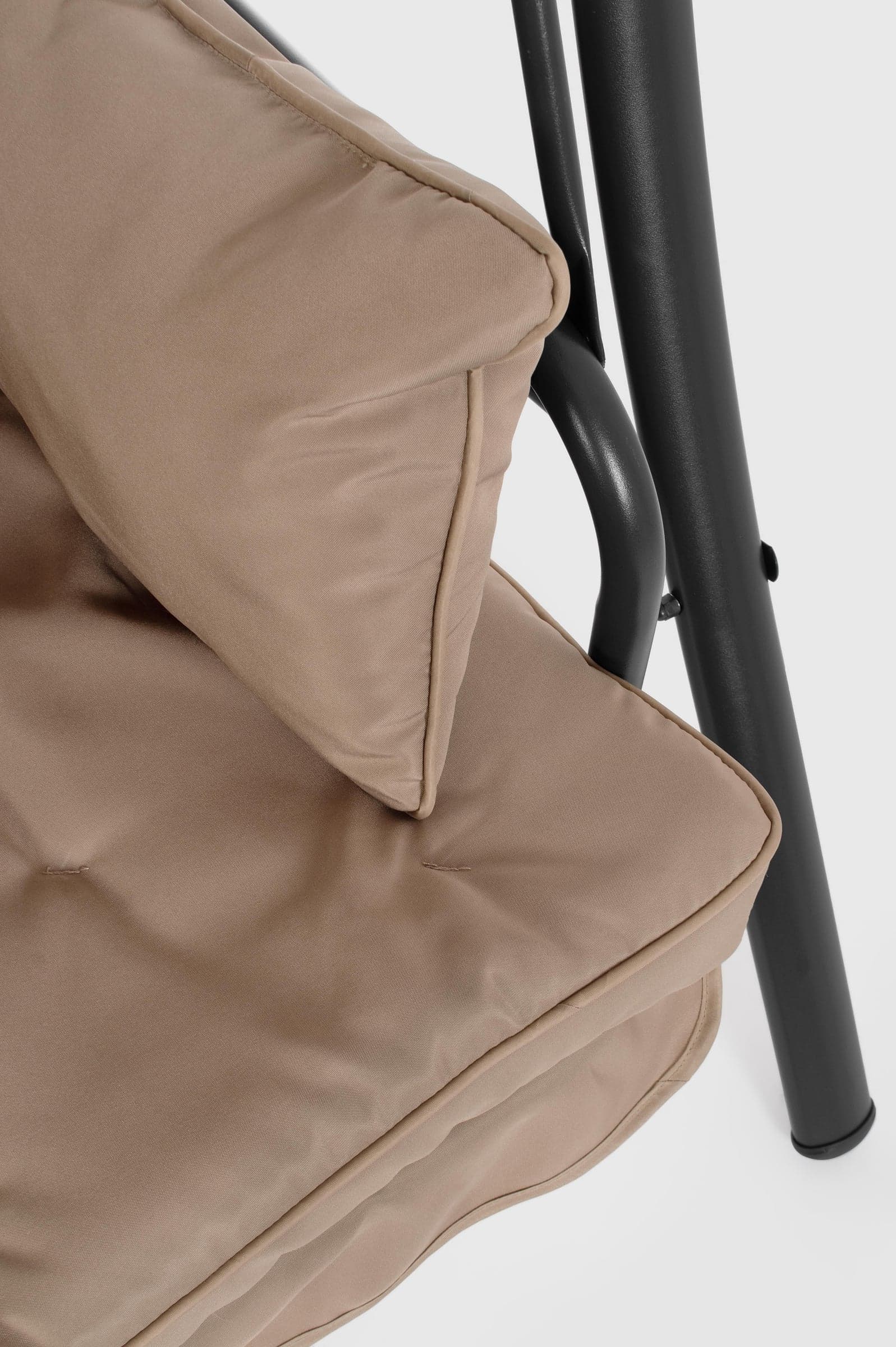 Dondolo 3 posti con cuscini "Apollo" color sabbia in Dondoli coperti Decor Space - Altamura, commercioVirtuoso.it