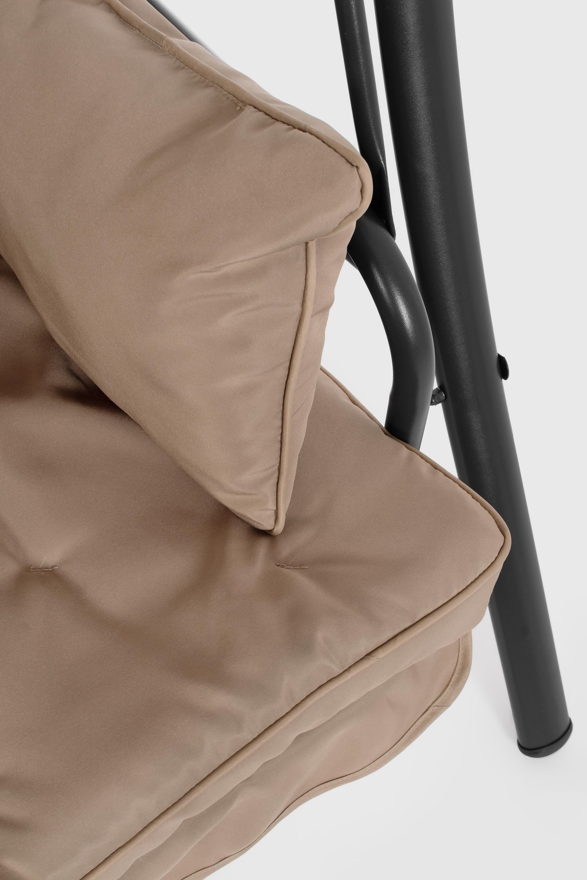 Dondolo 3 posti con cuscini "Apollo" color sabbia in Dondoli coperti Decor Space - Altamura, commercioVirtuoso.it
