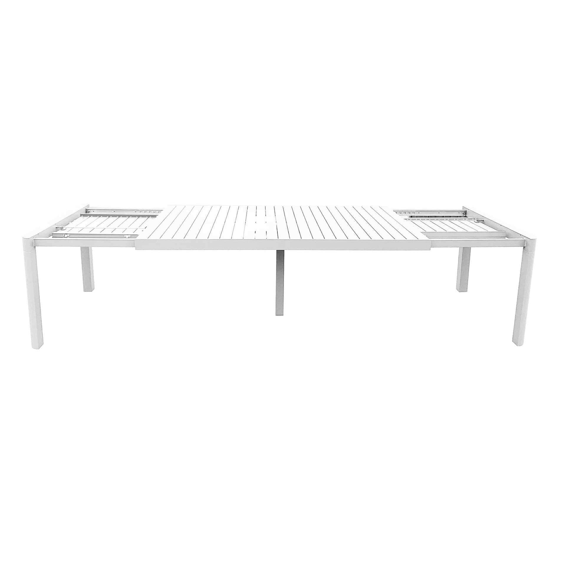 Tavolo allungabile "Kiplin" struttura in alluminio 200/260/320 cm da esterno in Tavoli standard Decor Space - Altamura, commercioVirtuoso.it