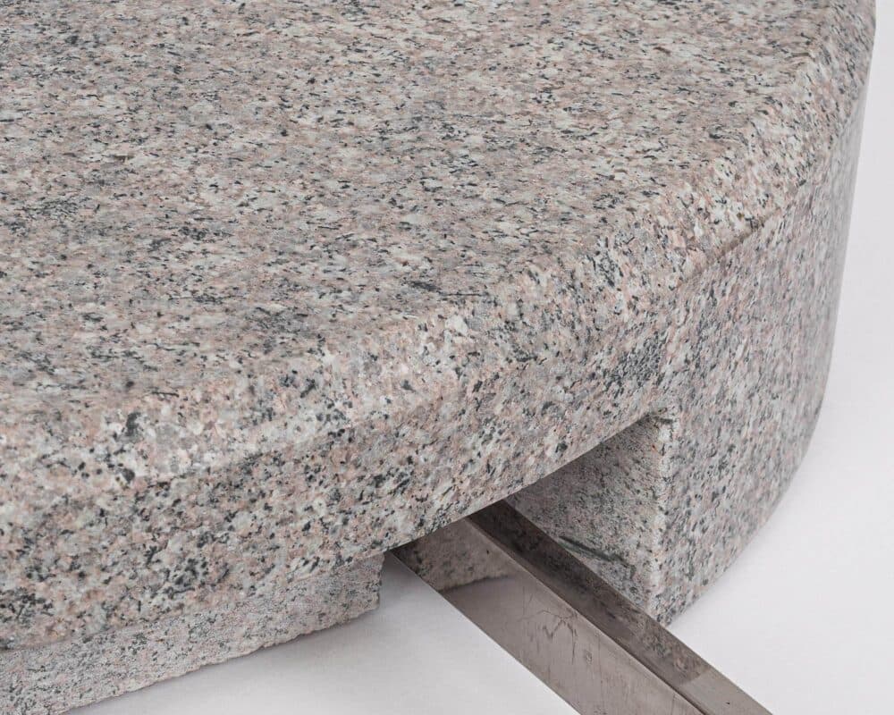 Base per ombrellone Sunny in granito e acciaio con ruote 40 Kg in Ombrelloni Decor Space - Altamura, commercioVirtuoso.it