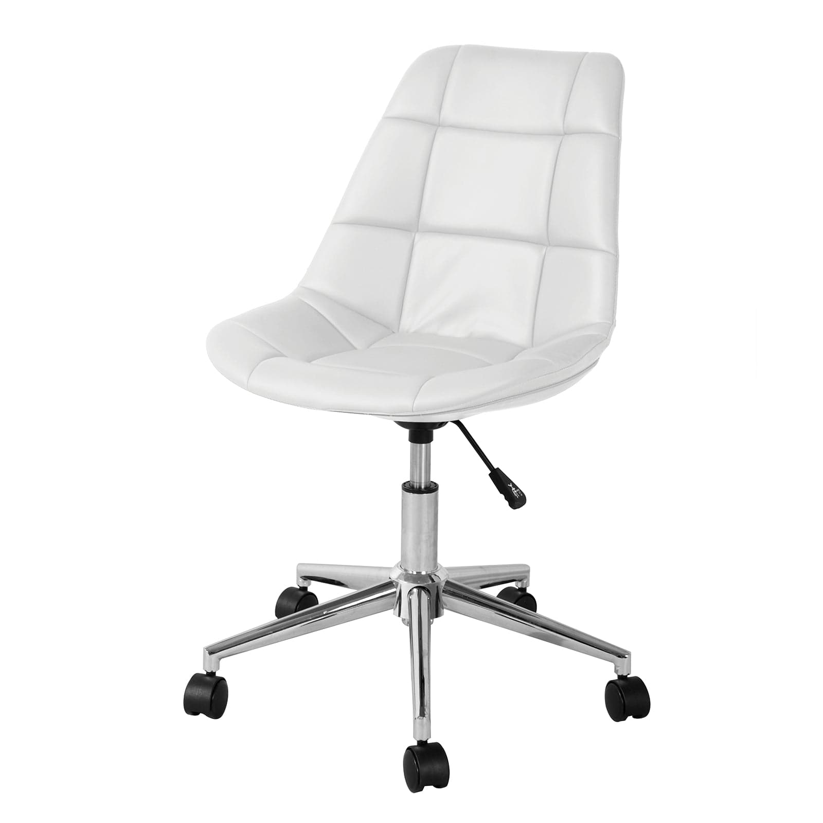 Sedia in ecopelle con ruote per cameretta moderna "Relaxing" in Poltrone Decor Space - Altamura, commercioVirtuoso.it