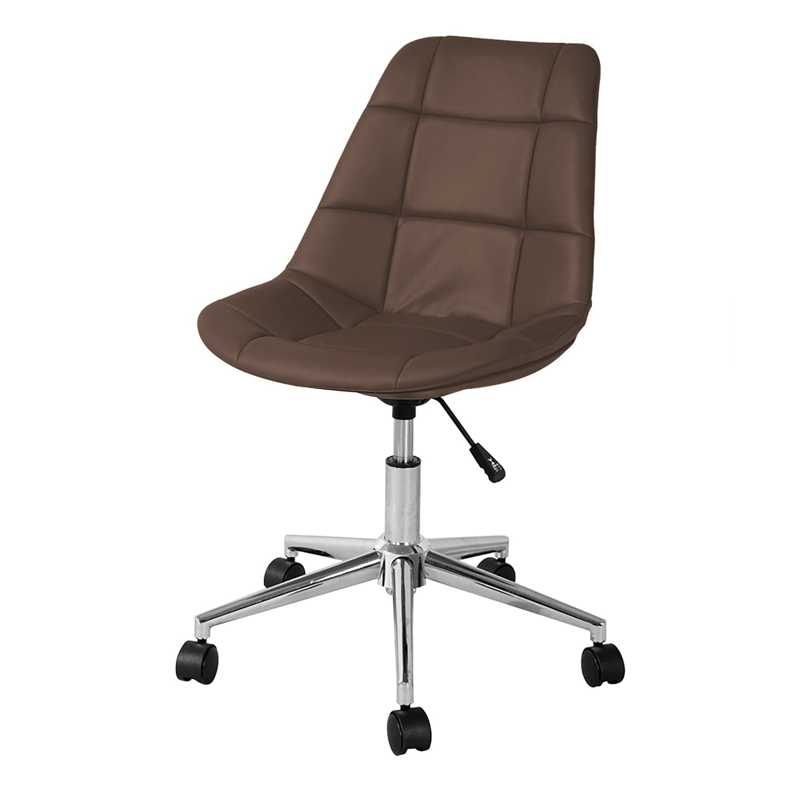 Sedia in ecopelle con ruote per cameretta moderna "Relaxing" in Poltrone Decor Space - Altamura, commercioVirtuoso.it