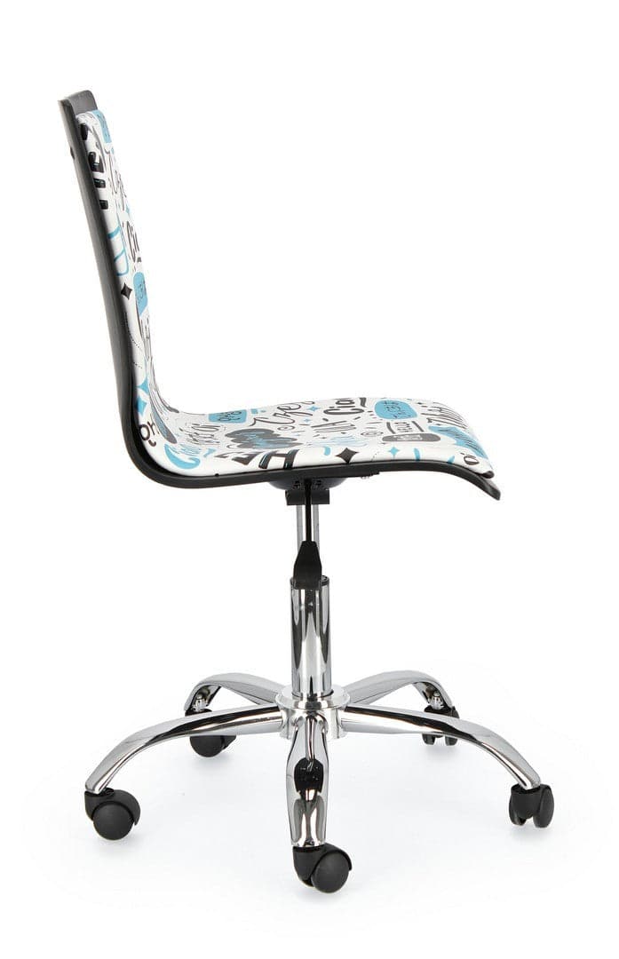 Sedia da ufficio girevole con ruote "Young" per scrivania cameretta bambini in Poltrone Decor Space - Altamura, commercioVirtuoso.it