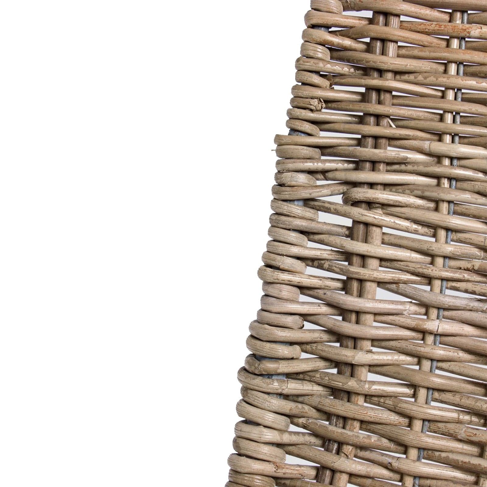 Sedia "New Zacarias" in rattan naturale per giardino e veranda h 102 cm in Sedie per tavolo da giardino Decor Space - Altamura, commercioVirtuoso.it