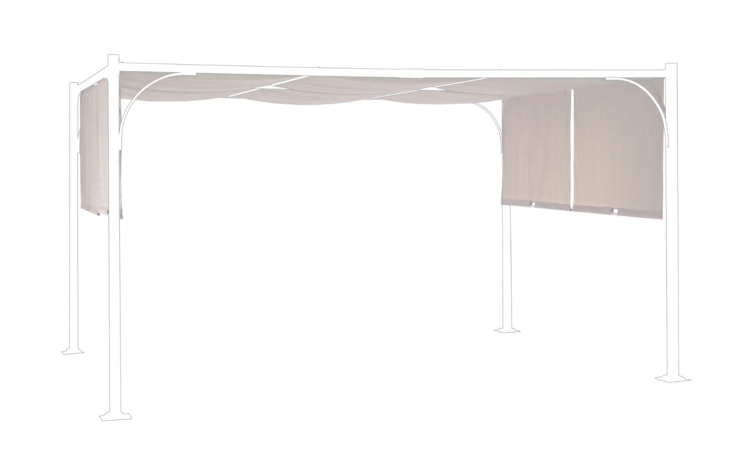 Telo di ricambio per gazebo copertura in poliestere pergolato moderno in Gazebo Decor Space - Altamura, commercioVirtuoso.it