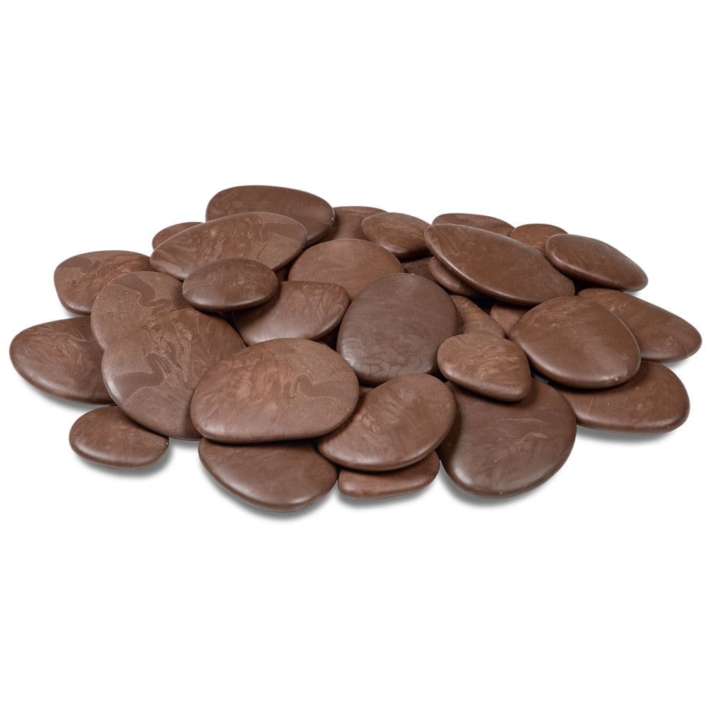 Sassi decorativi in plastica riciclata "re-pebbles" ciottoli antiusura da esterno ed interno - 30