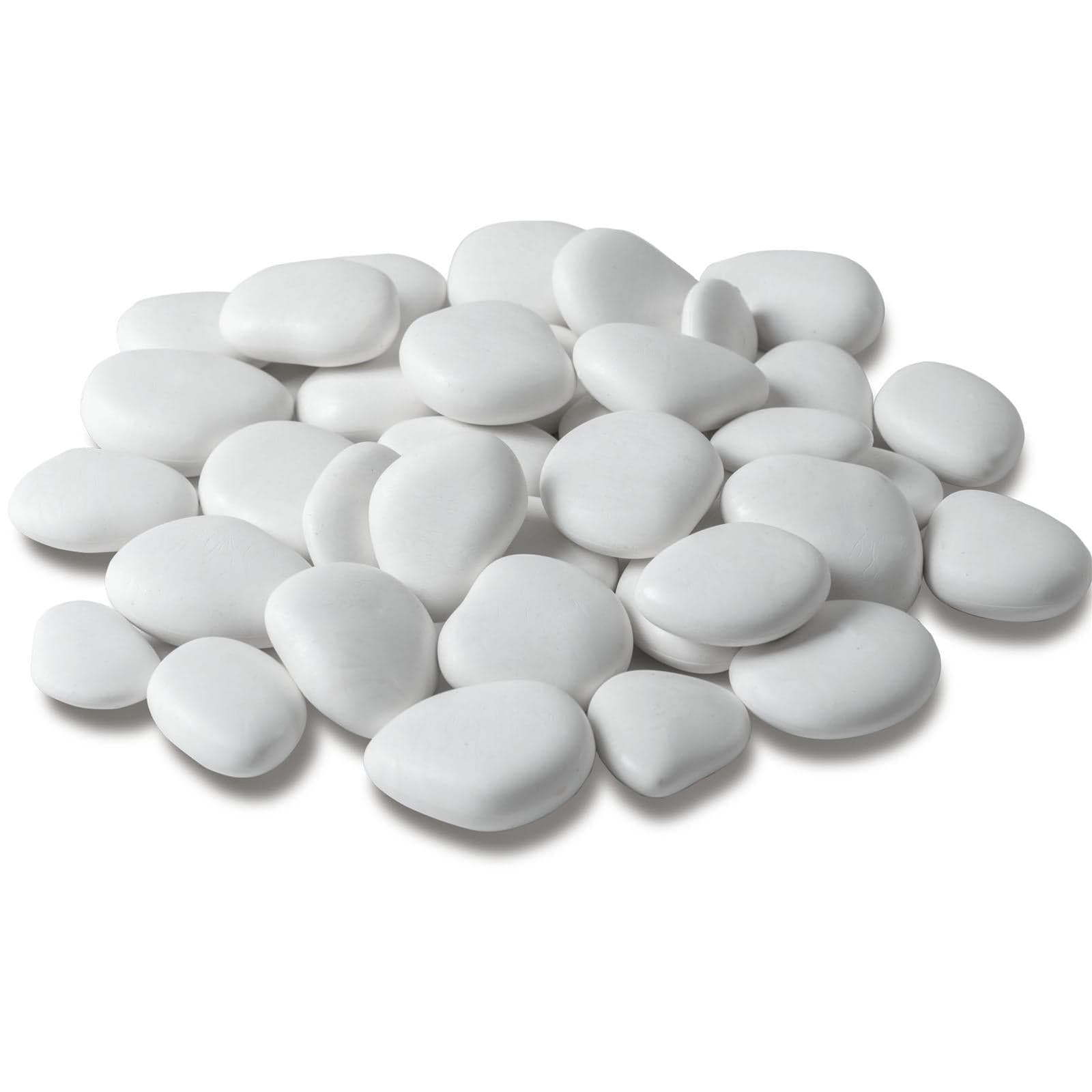 Sassi decorativi in plastica riciclata "re-pebbles" ciottoli antiusura da esterno ed interno