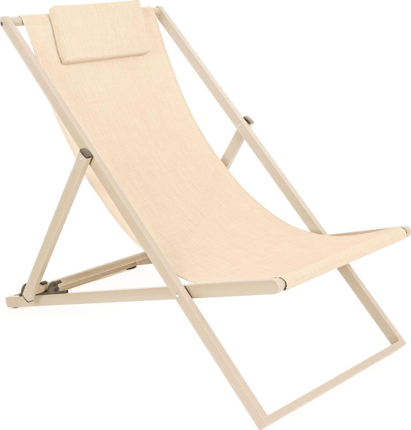 Sedia a sdraio pieghevole "Cleo" regolabile in 3 diverse posizioni lettino da esterno per veranda e piscina in Lettini Decor Space - Altamura, commercioVirtuoso.it