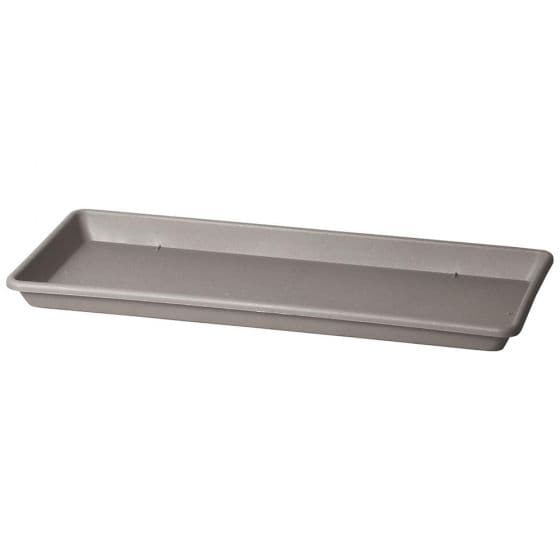 Sottovaso rettangolare "Sottocassetta Basic" per fiori e piante da esterno in Sottovasi Decor Space - Altamura, commercioVirtuoso.it