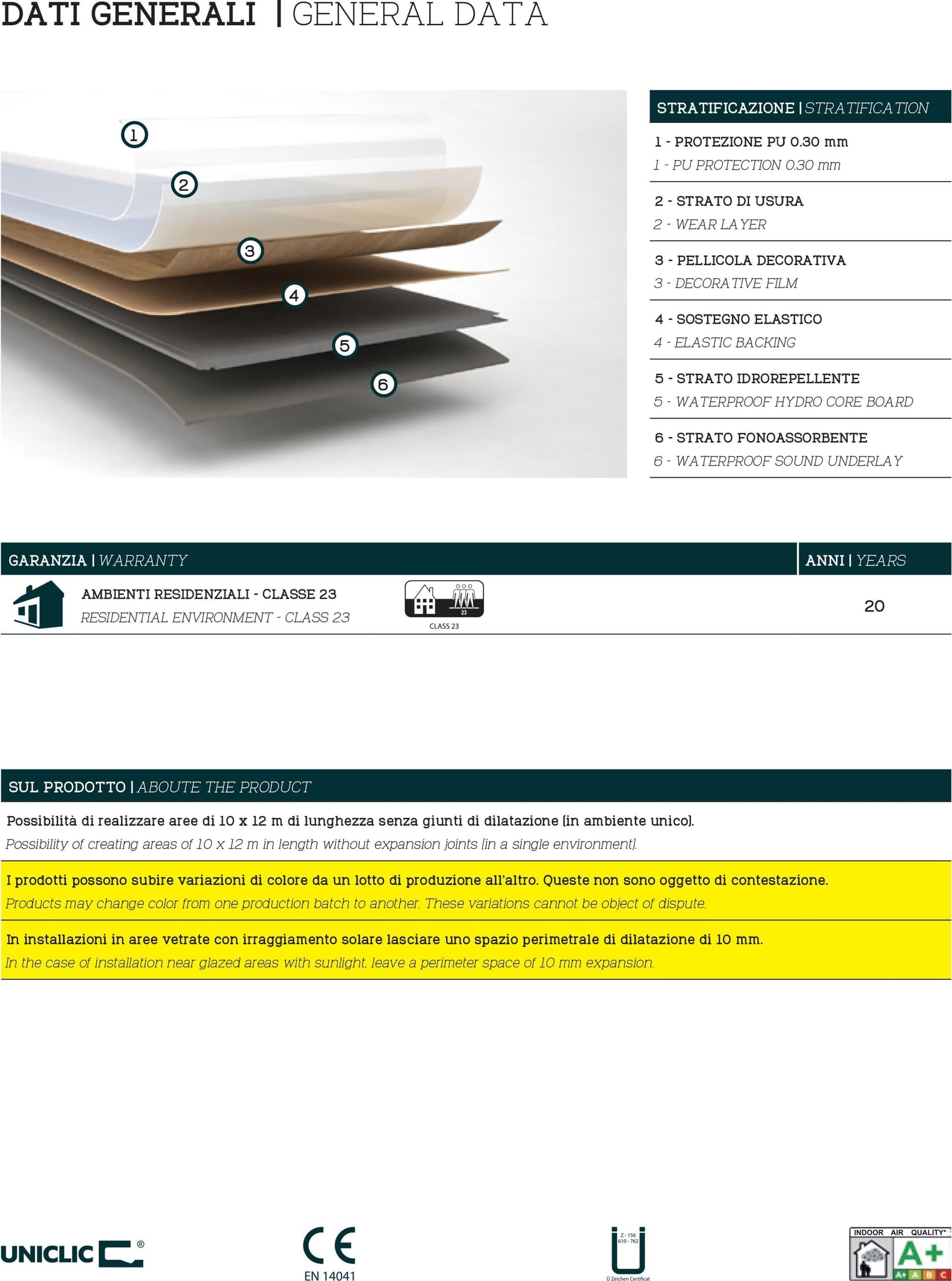 Pavimento laminato ad incastro con tappetino "Vinyl" pannelli di rivestimento a secco effetto legno in Battiscopa Decor Space - Altamura, commercioVirtuoso.it