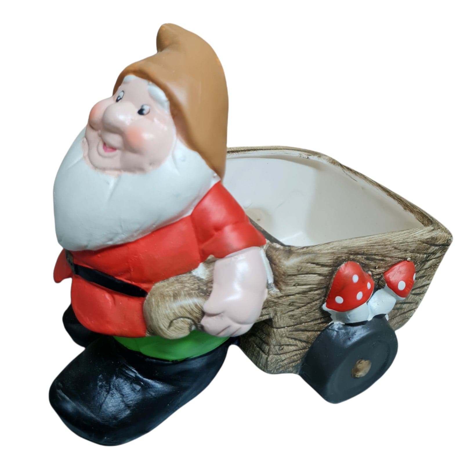 Nanetto con carriola in poliresina da giardino e balcone h 16 cm in Statue Decor Space - Altamura, commercioVirtuoso.it