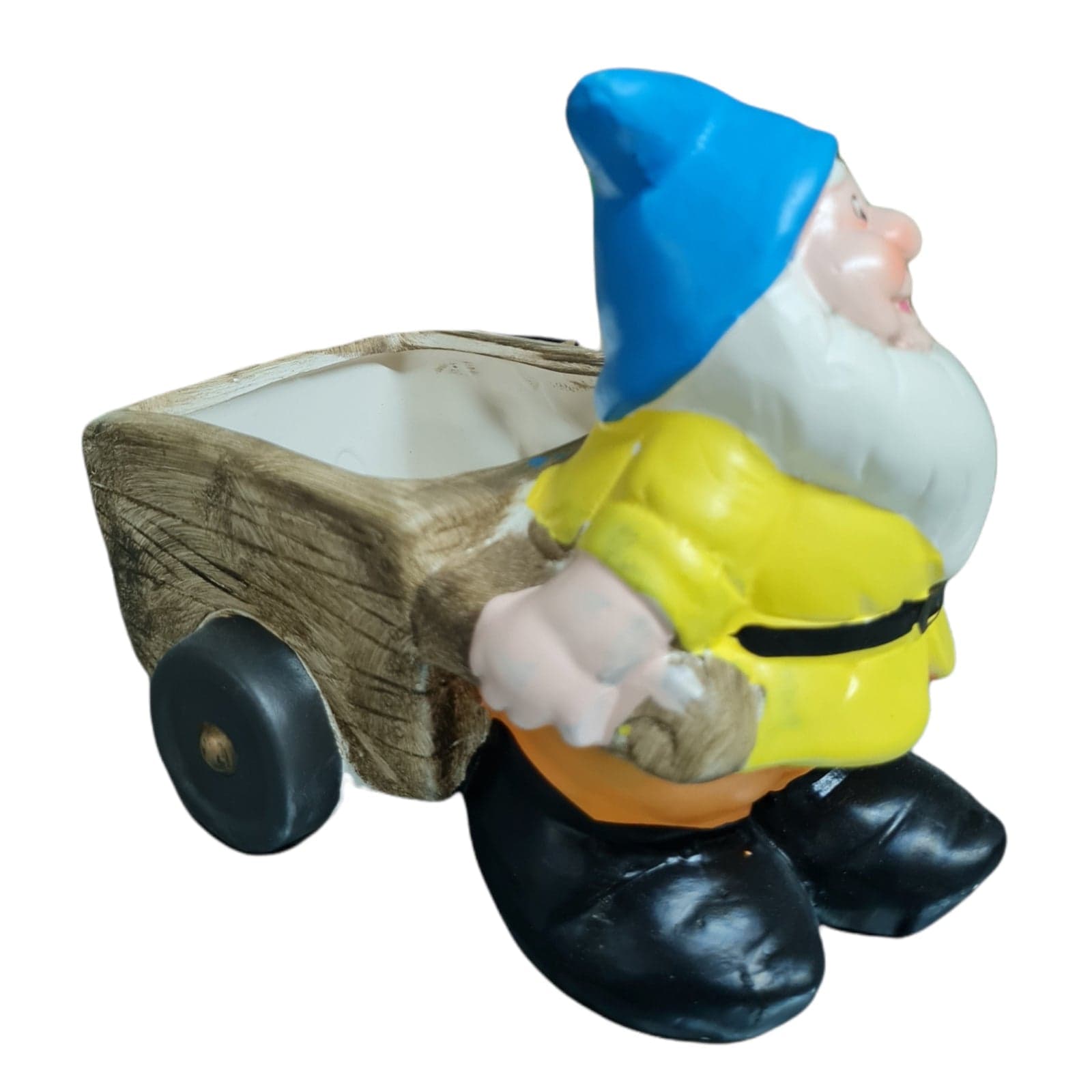 Nanetto con carriola in poliresina da giardino e balcone h 16 cm in Statue Decor Space - Altamura, commercioVirtuoso.it