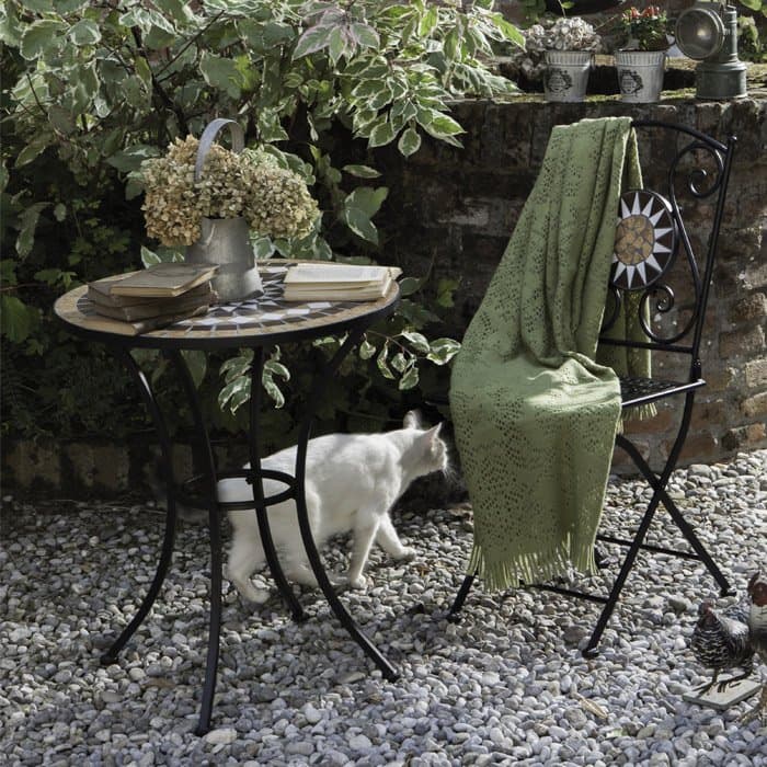 Sedie pieghevoli "Classic" in acciaio verniciato per giardino e veranda confezione da 2 pezzi in Sedie per tavolo da giardino Decor Space - Altamura, commercioVirtuoso.it