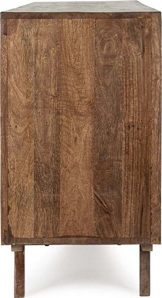 Credenza "Sherman" con struttura e gambe in legno mango, mobile in stile vintage in Credenze Decor Space - Altamura, commercioVirtuoso.it