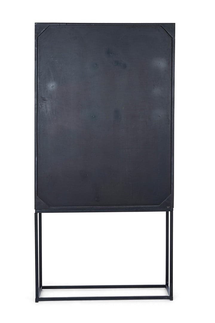 Credenza "Janesh" 4 ante, 6 cassetti, con struttura in legno di mango, stile moderno in Credenze Decor Space - Altamura, commercioVirtuoso.it