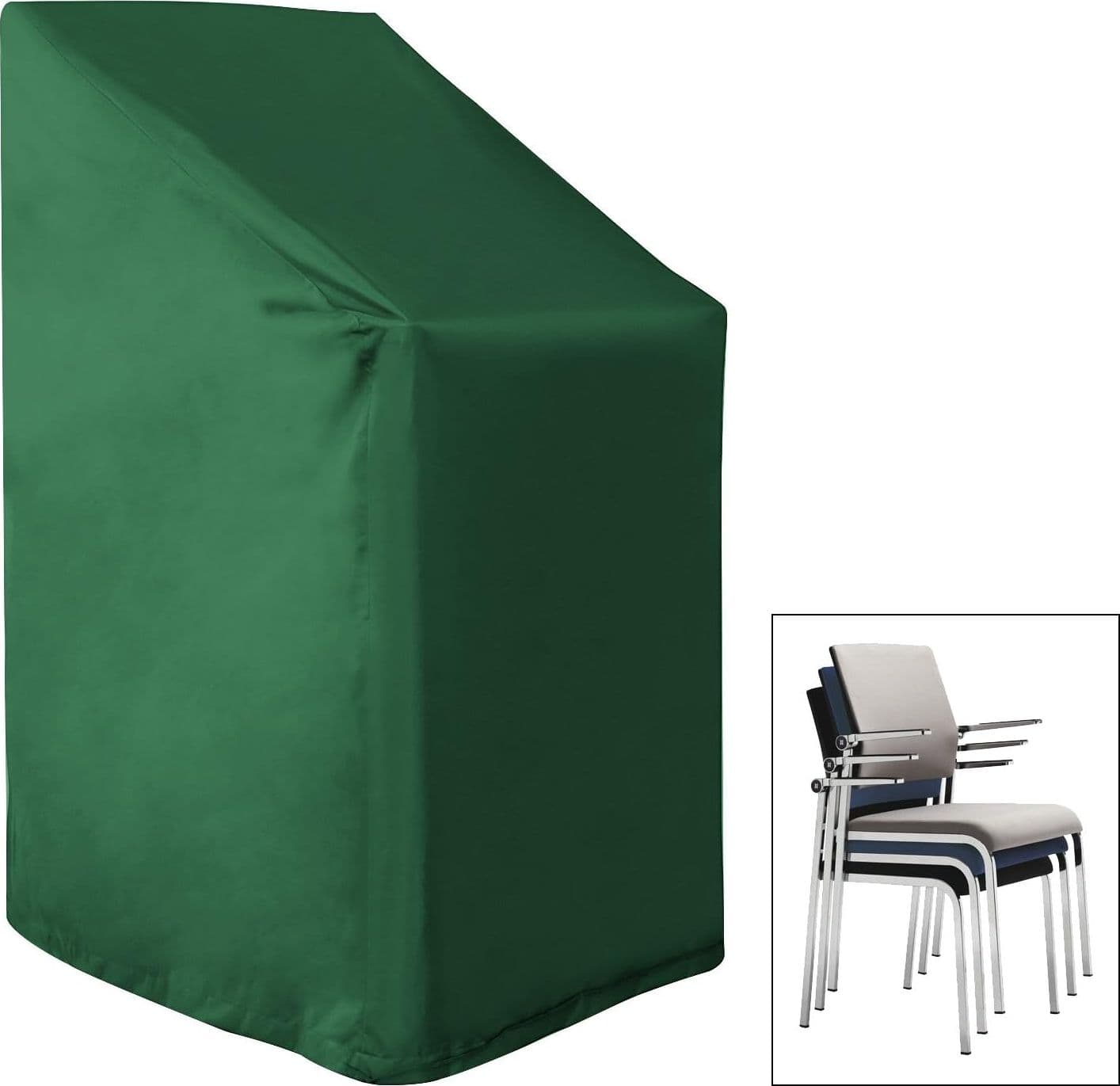Telo di protezione "Cover" per sedie impilabili da Giardino e Piscina 66 x h 109 Cm in Sedie per tavolo da giardino Decor Space - Altamura, commercioVirtuoso.it