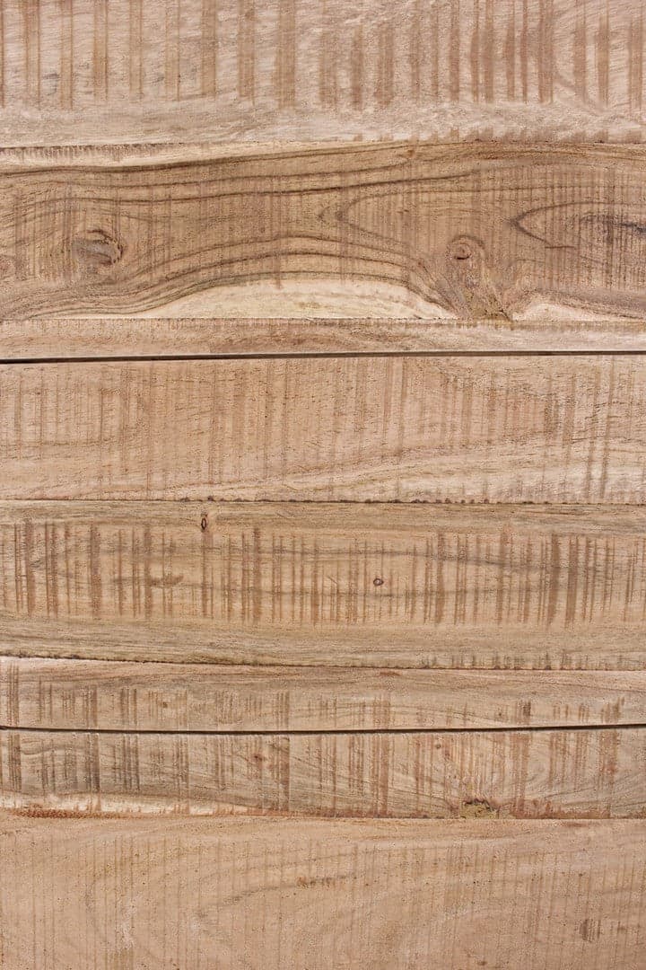 Credenza "Elmer" con struttura in legno di acacia, schienale in compensato, stile moderno - 45