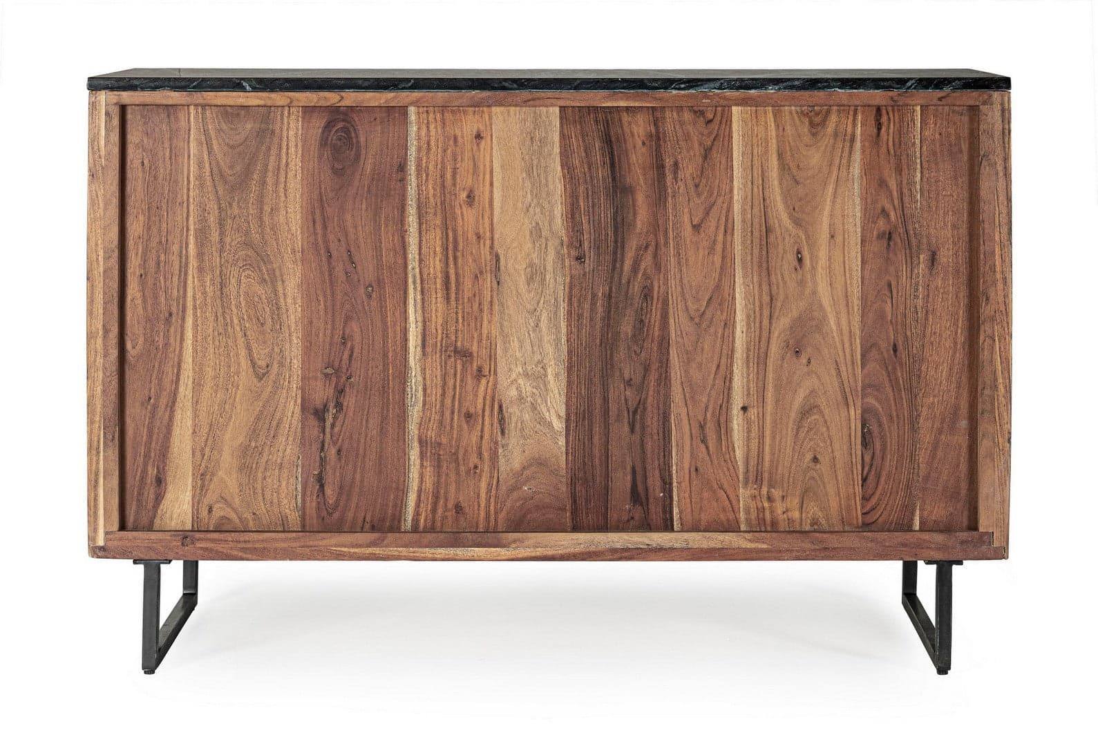 Credenza "Norfolk" con struttura in legno di acacia, mobile in stile vintage in Credenze Decor Space - Altamura, commercioVirtuoso.it