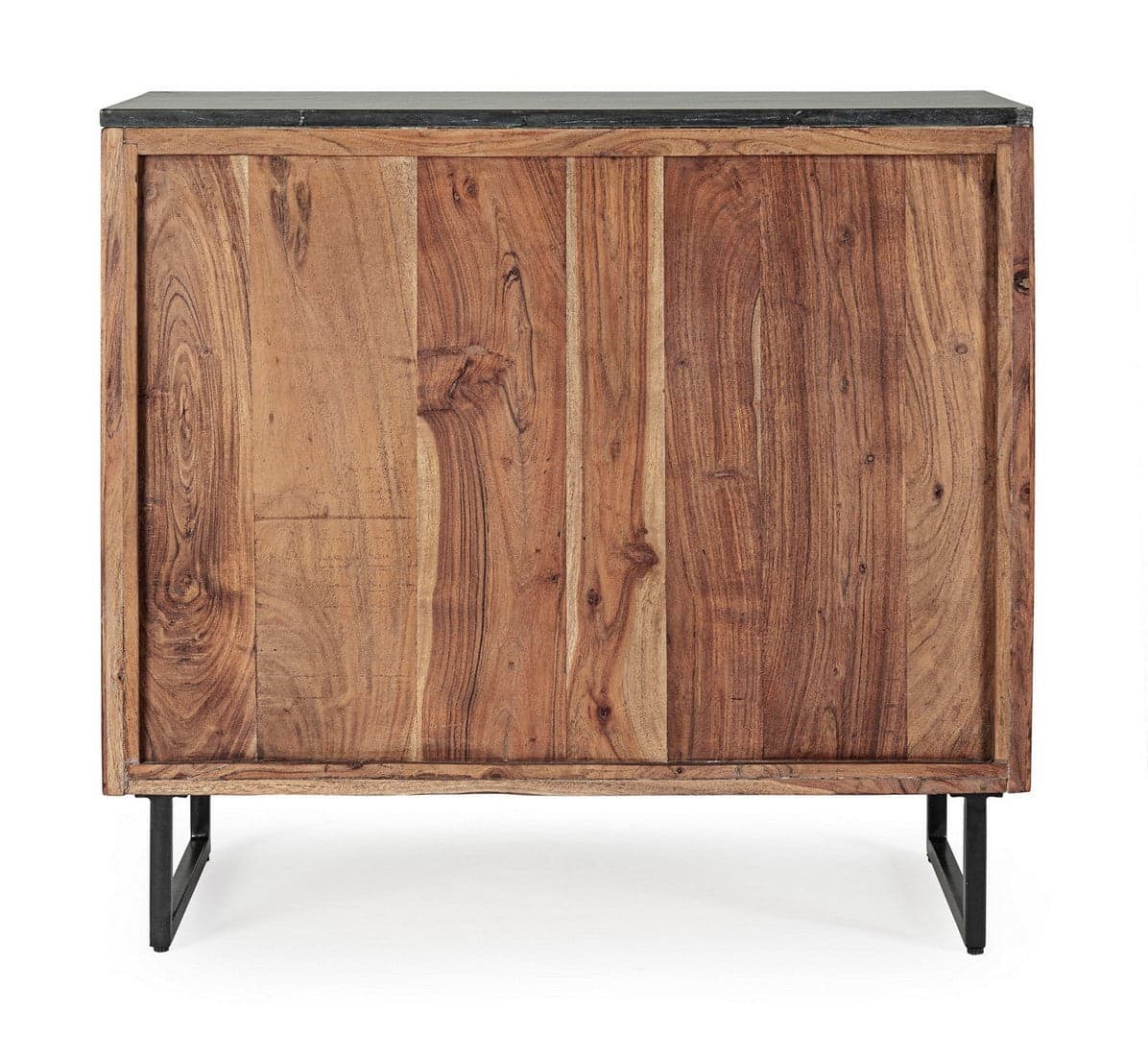 Credenza "Norfolk" con struttura in legno di acacia, mobile in stile vintage in Credenze Decor Space - Altamura, commercioVirtuoso.it