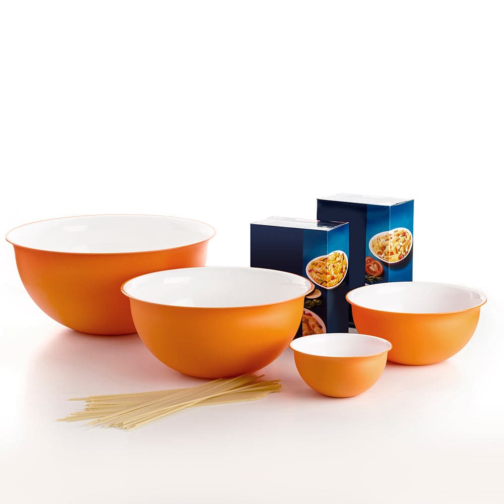 Set 2 ciotole con tappi  scodella da cucina moderna in tinta unita da 1.7 lt in Ciotole per preparazione dolci Decor Space - Altamura, commercioVirtuoso.it