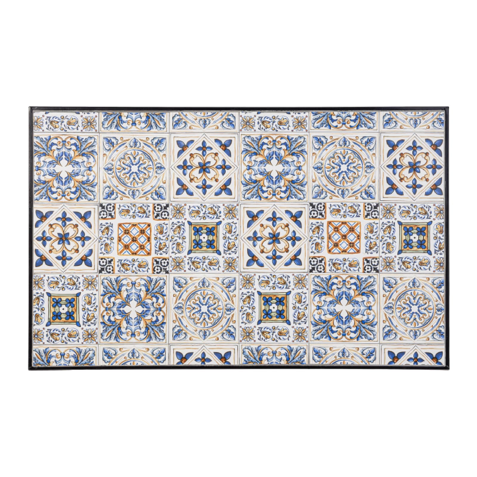 Tavolo rettangolare "Mykonos" in acciaio 120 X 80 cm in Tavoli standard Decor Space - Altamura, commercioVirtuoso.it