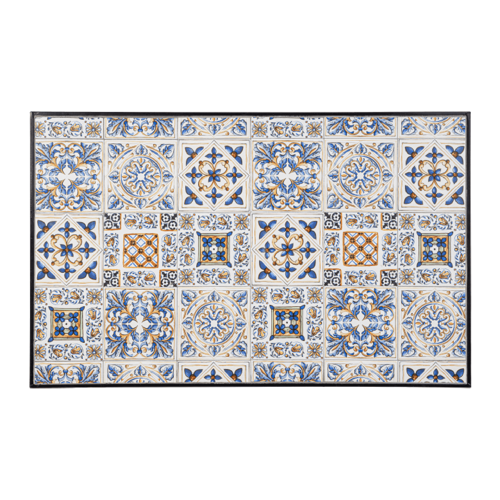 Tavolo rettangolare "Mykonos" in acciaio 120 X 80 cm in Tavoli standard Decor Space - Altamura, commercioVirtuoso.it