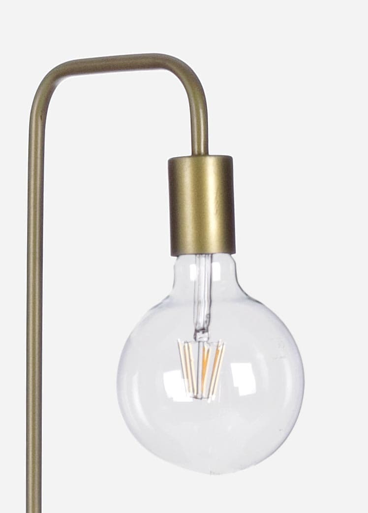 Piantana "Emotion" oro in acciao h 150 cm in Lampade da terra Decor Space - Altamura, commercioVirtuoso.it