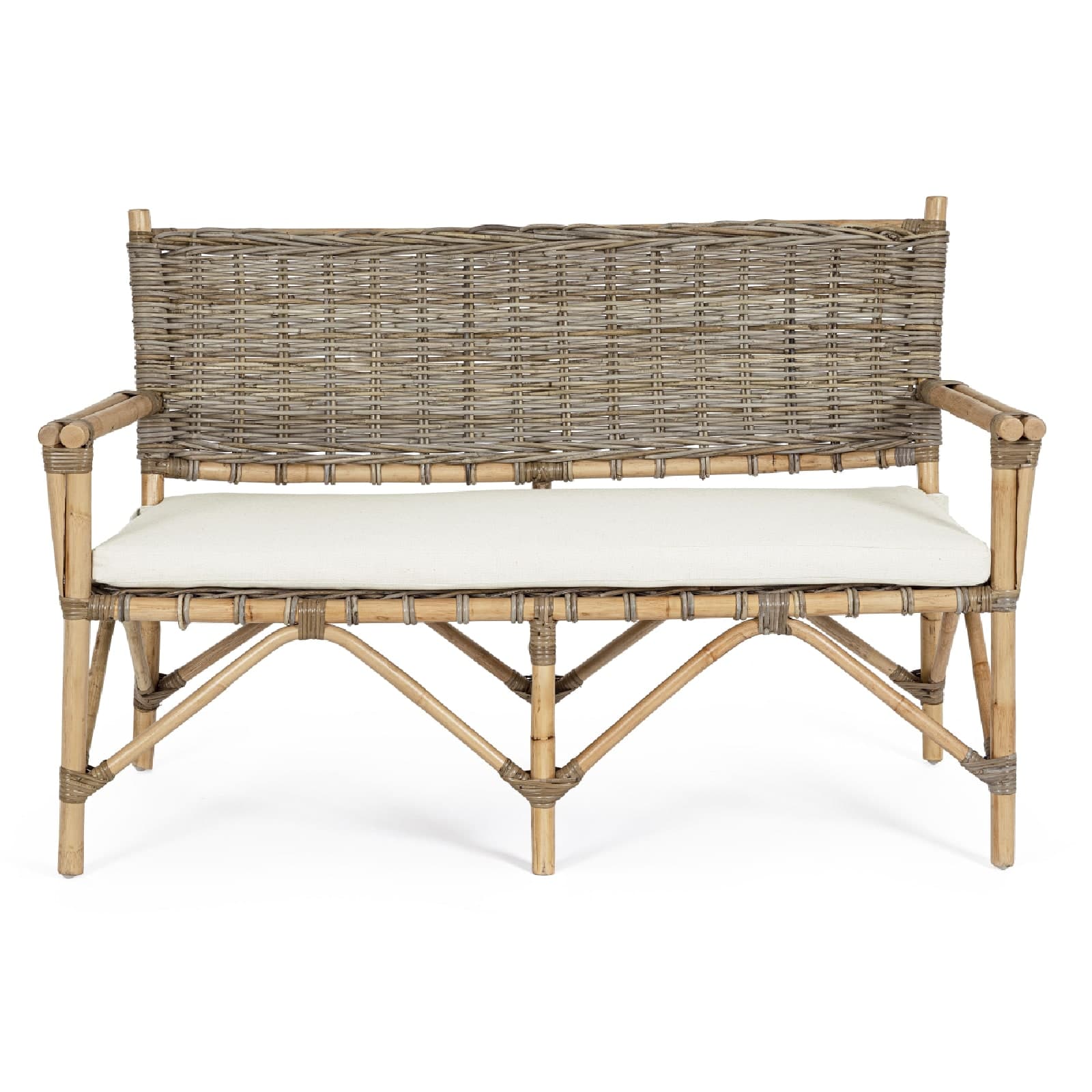 Divano a 2 posti con cuscino "Tarifa" 122.5 cm in Set di mobili Decor Space - Altamura, commercioVirtuoso.it