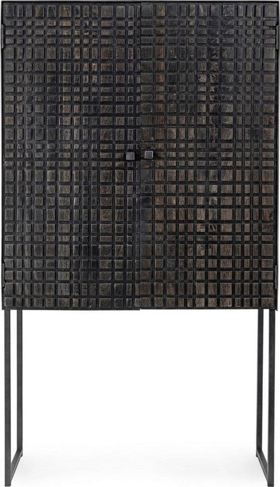 Credenza "Dorset" con struttura in acciaio, cassetti in legno, stile industriale in Credenze Decor Space - Altamura, commercioVirtuoso.it