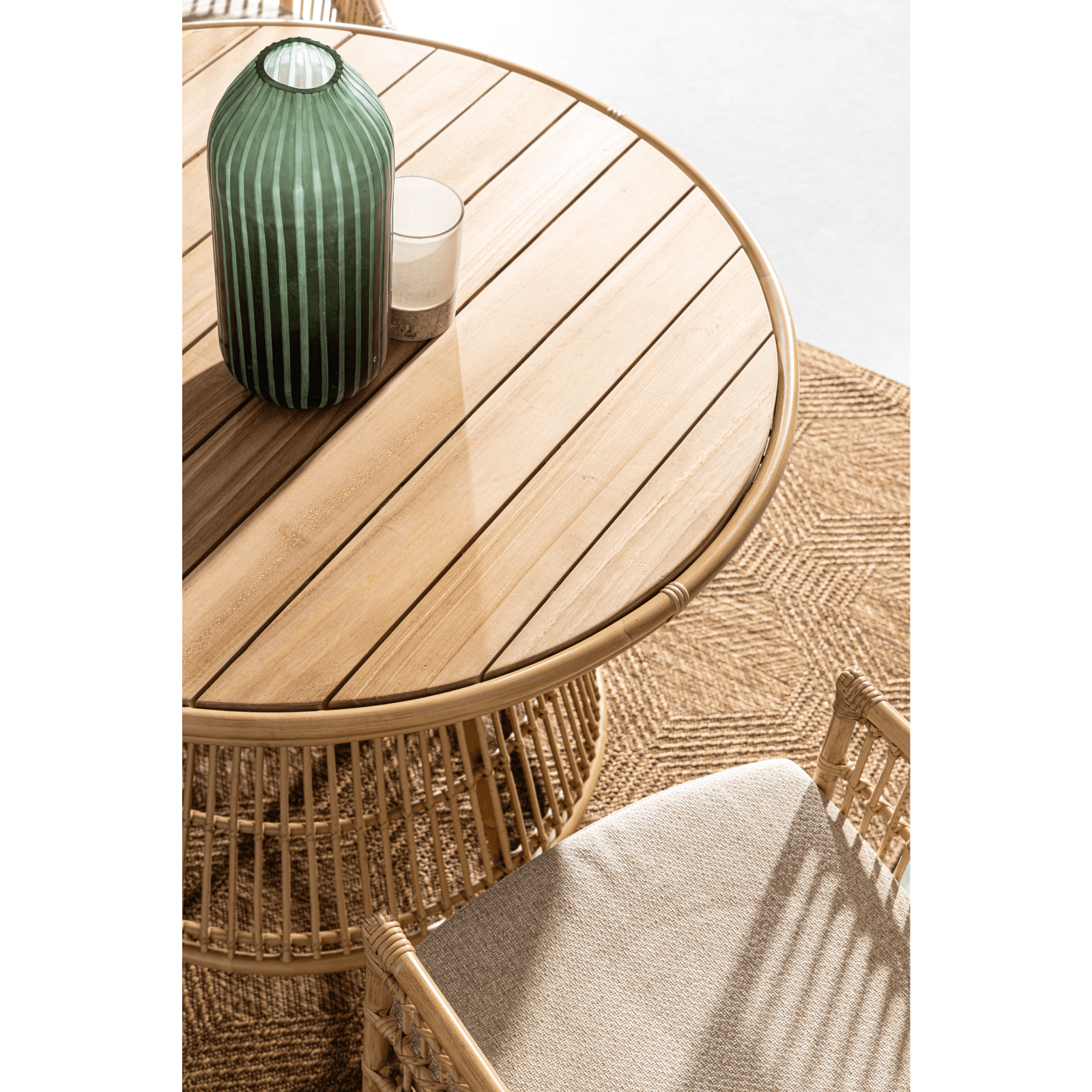 Tavolo "Adelma" in alluminio 110 cm in Tavoli standard Decor Space - Altamura, commercioVirtuoso.it