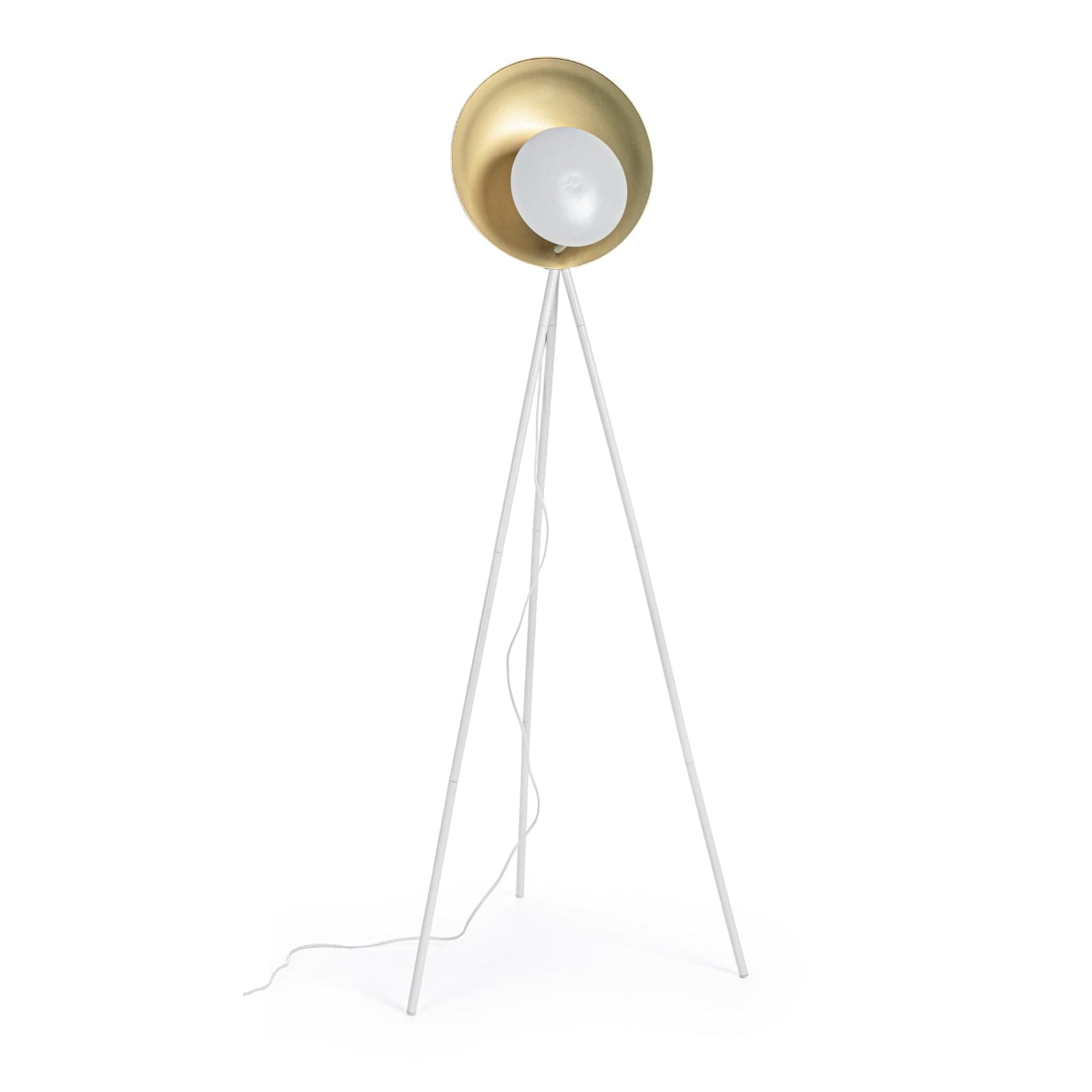Piantana "Design Treppiede" in acciaio h 156 cm in Lampade da terra Decor Space - Altamura, commercioVirtuoso.it