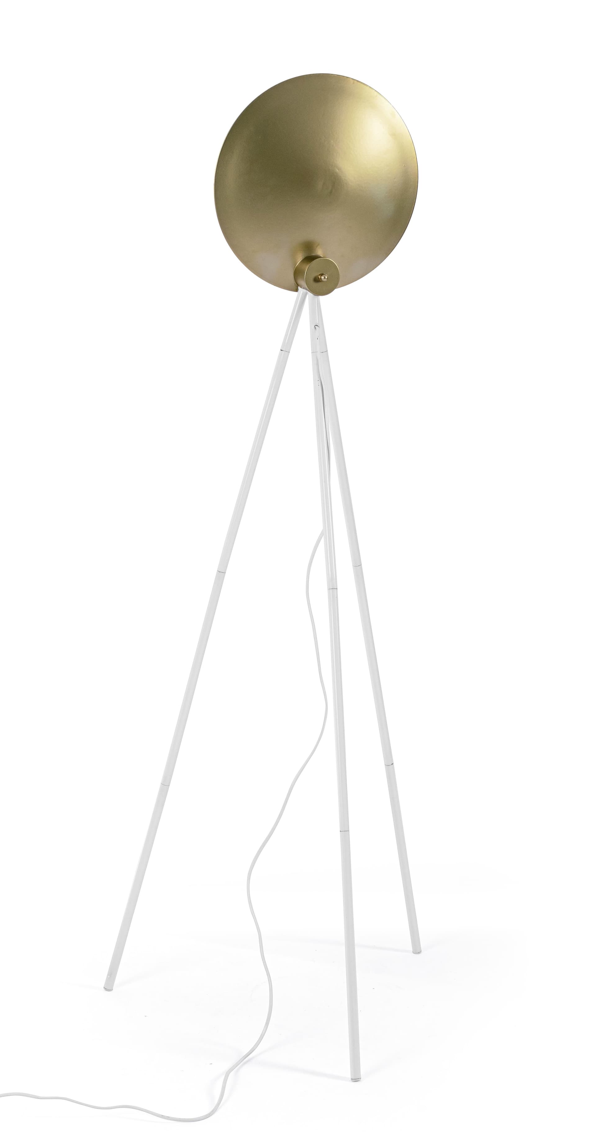 Piantana "Design Treppiede" in acciaio h 156 cm in Lampade da terra Decor Space - Altamura, commercioVirtuoso.it