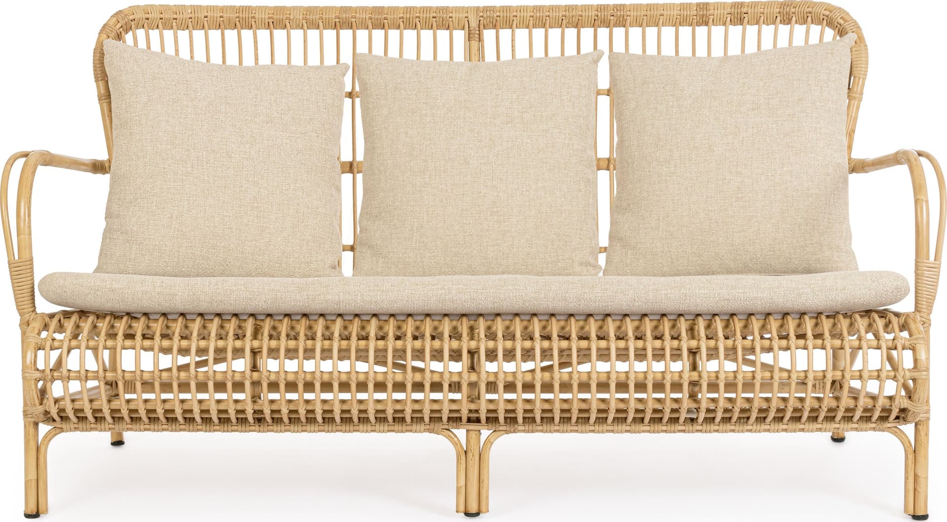 Divano a 2-3 posti con cuscino "Florisel" 161 cm in Set di mobili Decor Space - Altamura, commercioVirtuoso.it