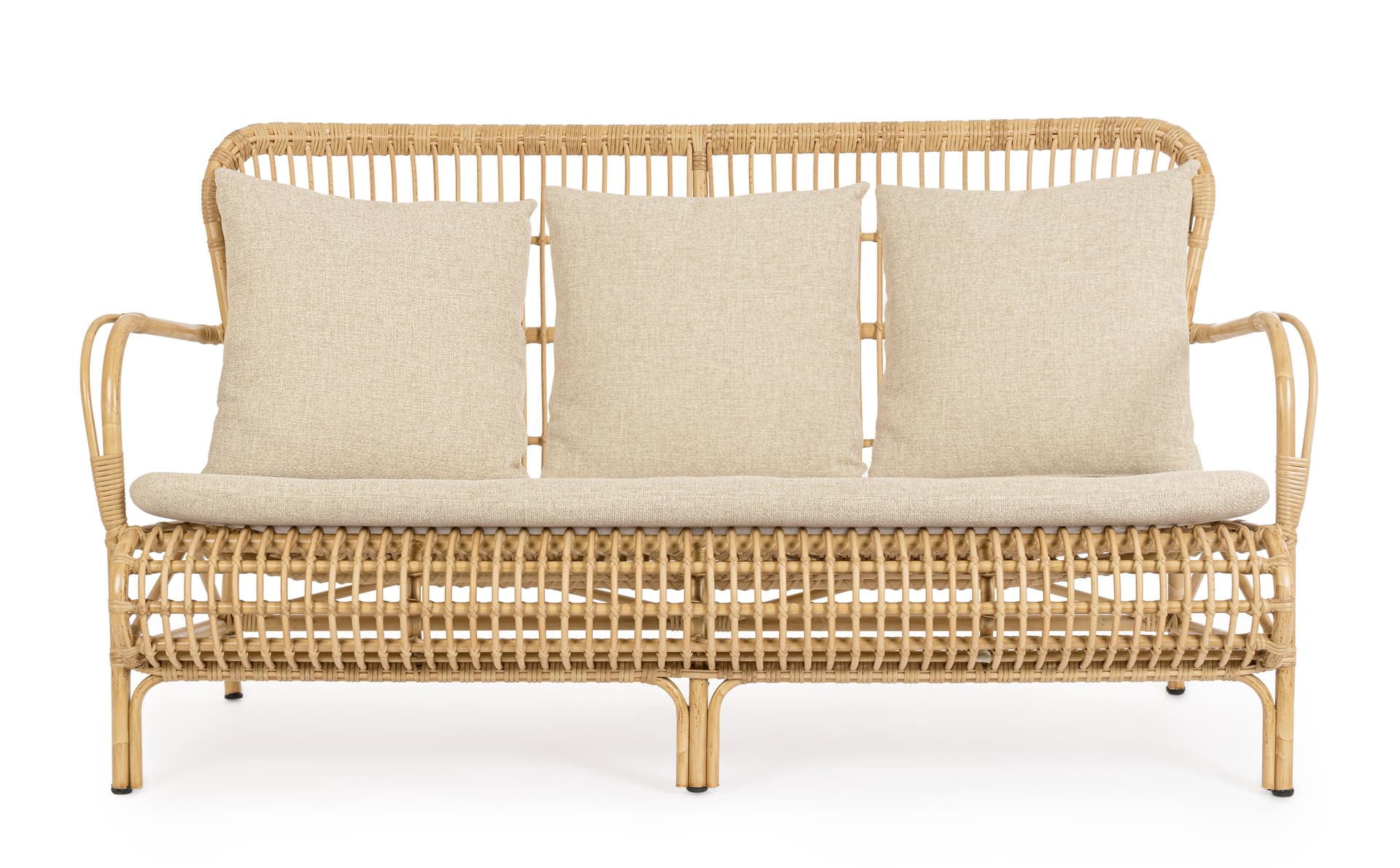 Divano a 2-3 posti con cuscino "Florisel" 161 cm in Set di mobili Decor Space - Altamura, commercioVirtuoso.it