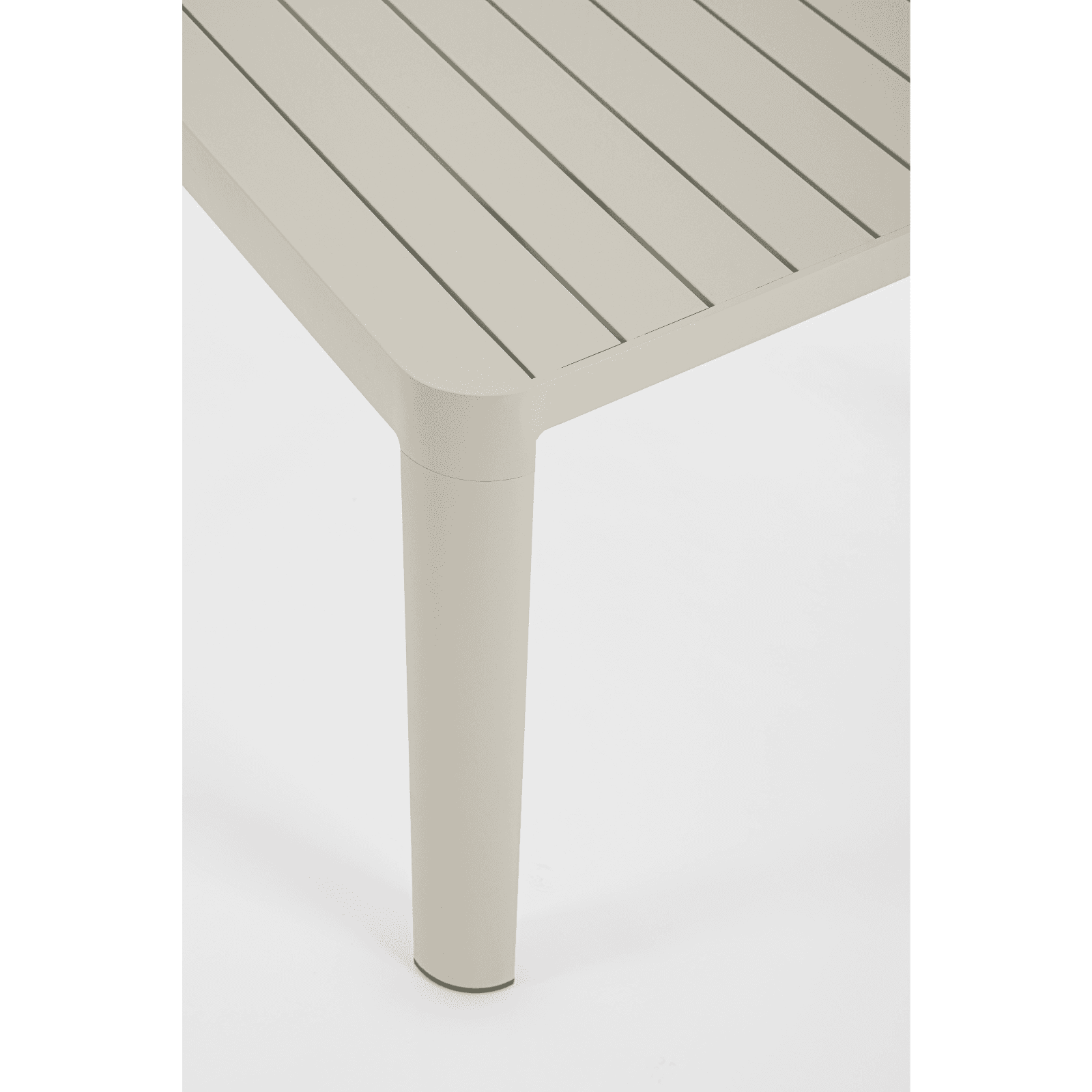 Tavolo in alluminio quadrato allungabile "Kiplin" 149 X 97/149 cm in Tavoli standard Decor Space - Altamura, commercioVirtuoso.it