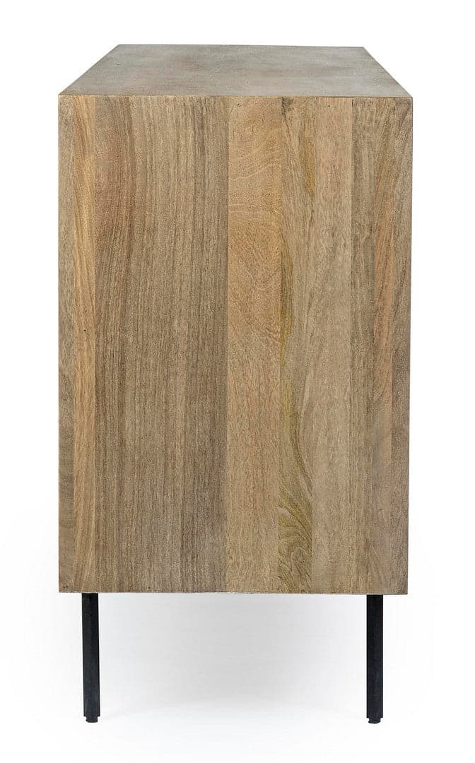 Credenza "Darsey" con struttura in legno di mango, mobile in stile moderno in Credenze Decor Space - Altamura, commercioVirtuoso.it