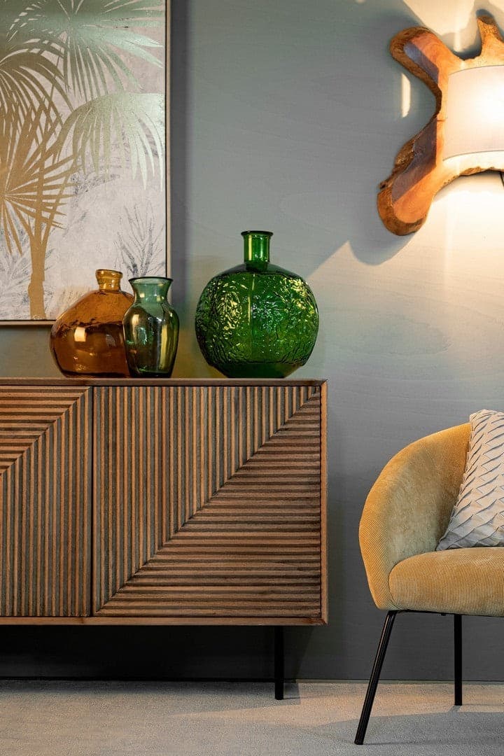 Credenza "Darsey" con struttura in legno di mango, mobile in stile moderno in Credenze Decor Space - Altamura, commercioVirtuoso.it