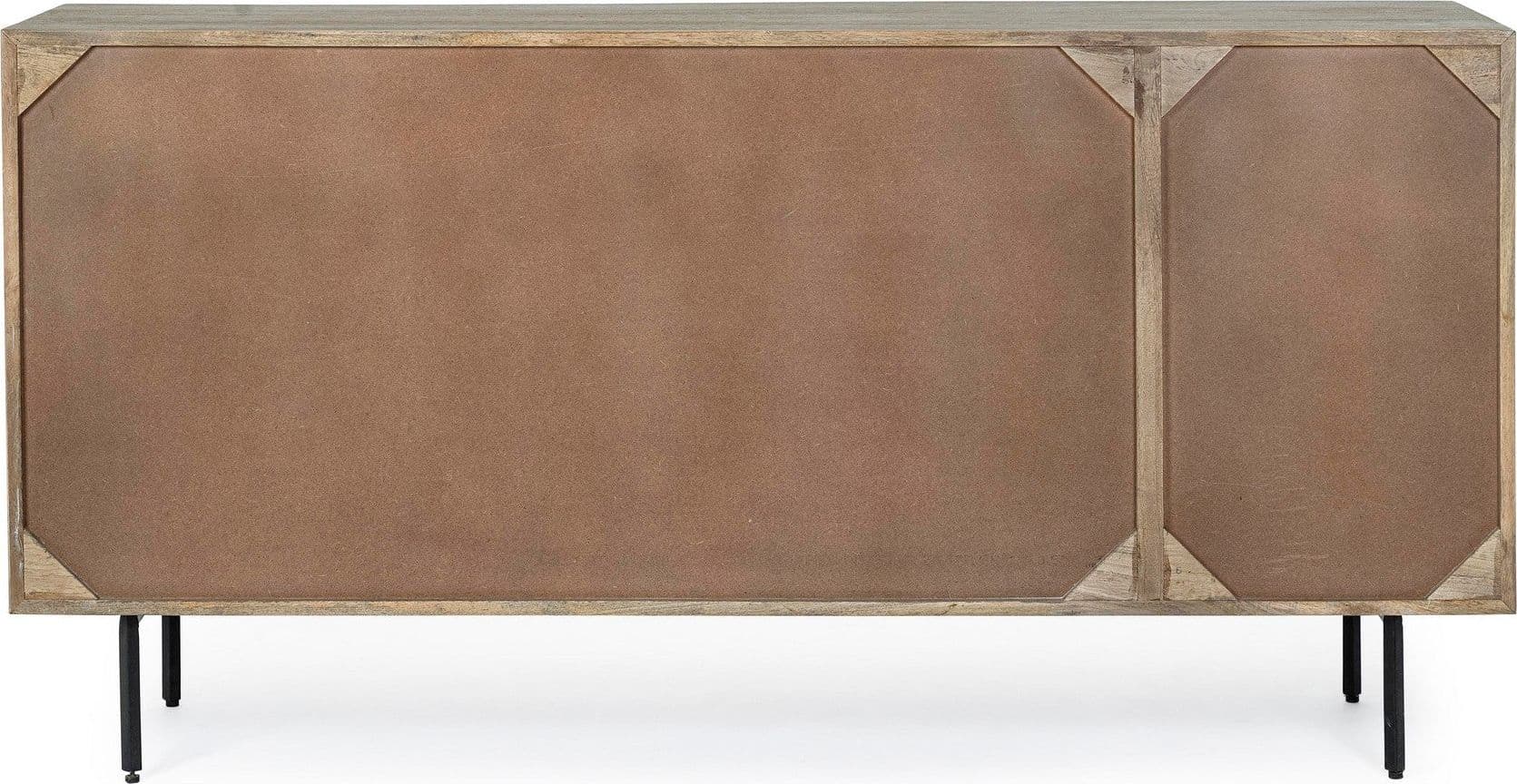 Credenza "Darsey" con struttura in legno di mango, mobile in stile moderno in Credenze Decor Space - Altamura, commercioVirtuoso.it