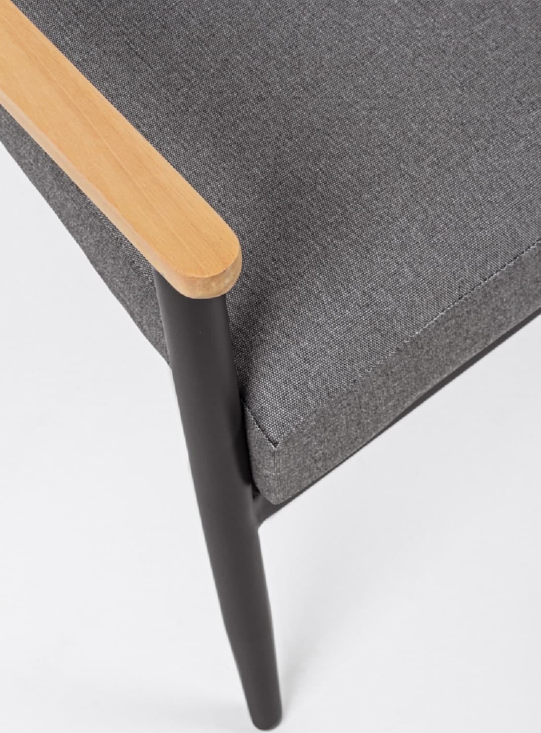Salottino "Kaspian" con poltrone, tavolino e divanetto, in legno in Set di mobili Decor Space - Altamura, commercioVirtuoso.it