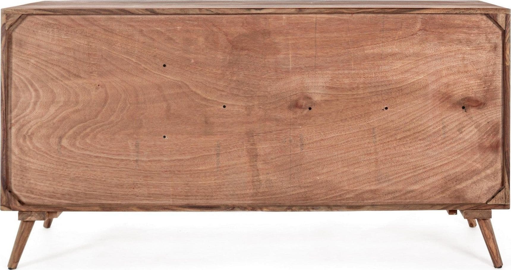 Credenza "Kant" con struttura e gambe in legno Sheesham, mobile in stile vintage in Credenze Decor Space - Altamura, commercioVirtuoso.it