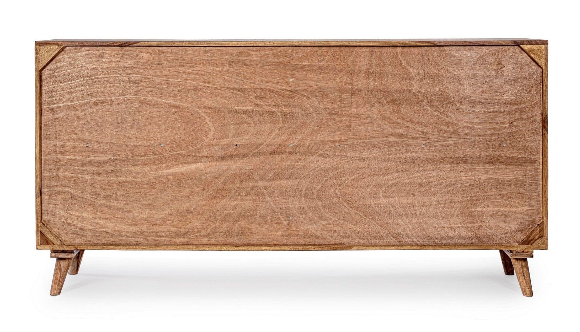 Credenza "Kant" con struttura e gambe in legno Sheesham, mobile in stile vintage in Credenze Decor Space - Altamura, commercioVirtuoso.it