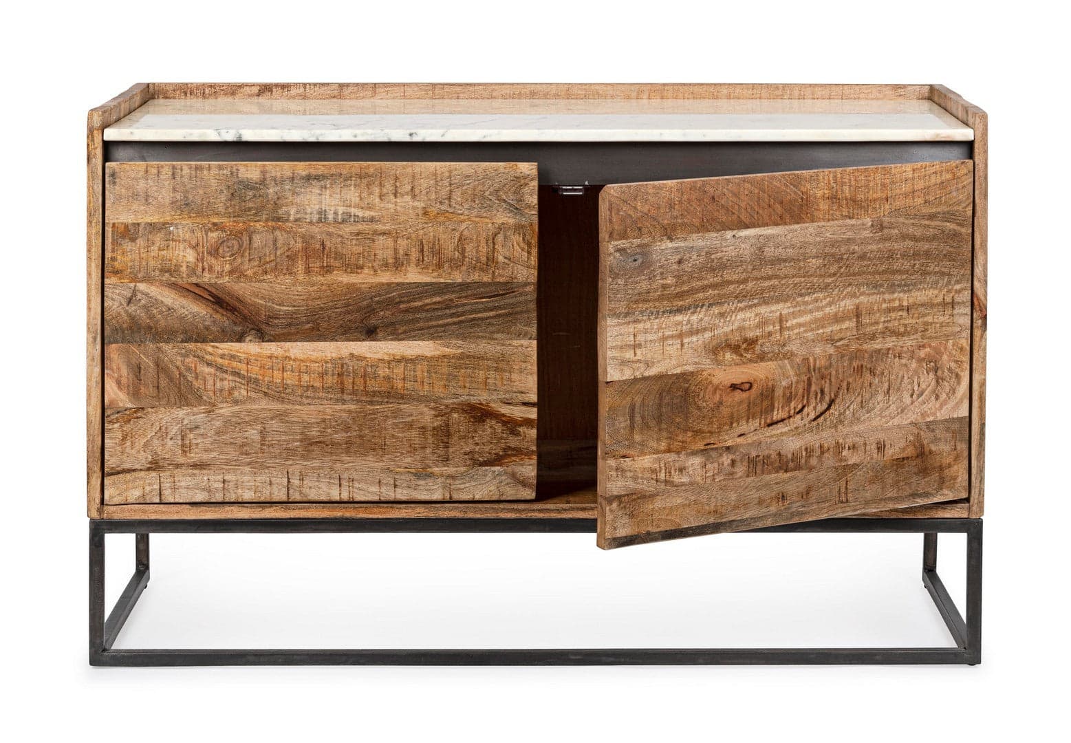 Credenza "Lambeth" con struttura in legno mango, mobile in stile moderno in Credenze Decor Space - Altamura, commercioVirtuoso.it