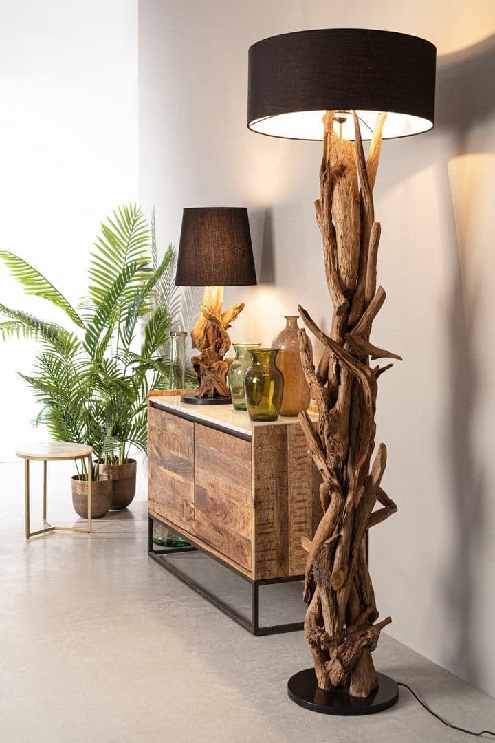 Credenza "Lambeth" con struttura in legno mango, mobile in stile moderno in Credenze Decor Space - Altamura, commercioVirtuoso.it