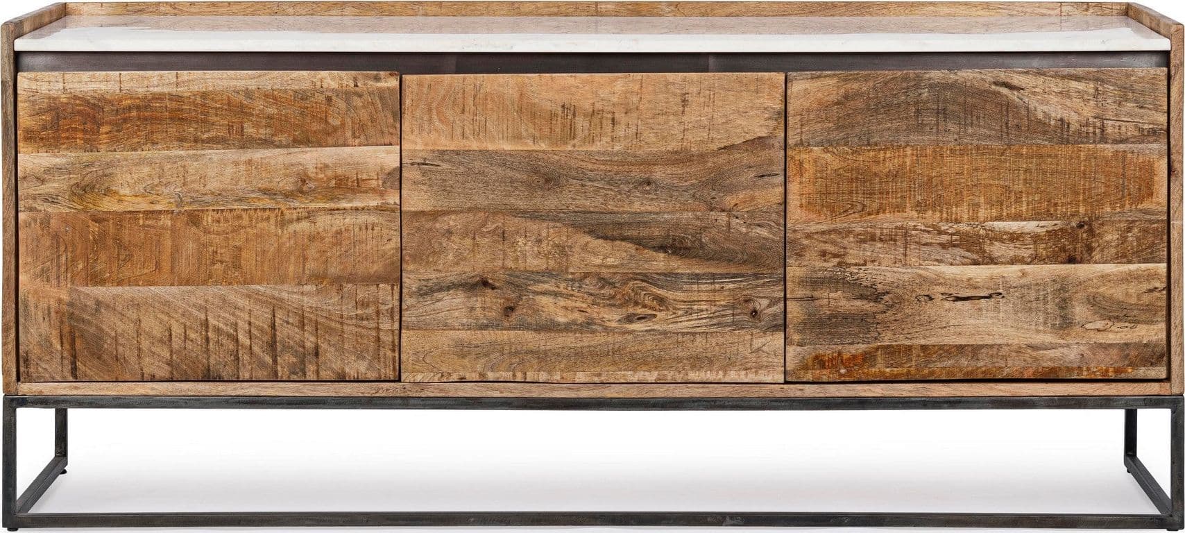 Credenza "Lambeth" con struttura in legno mango, mobile in stile moderno in Credenze Decor Space - Altamura, commercioVirtuoso.it