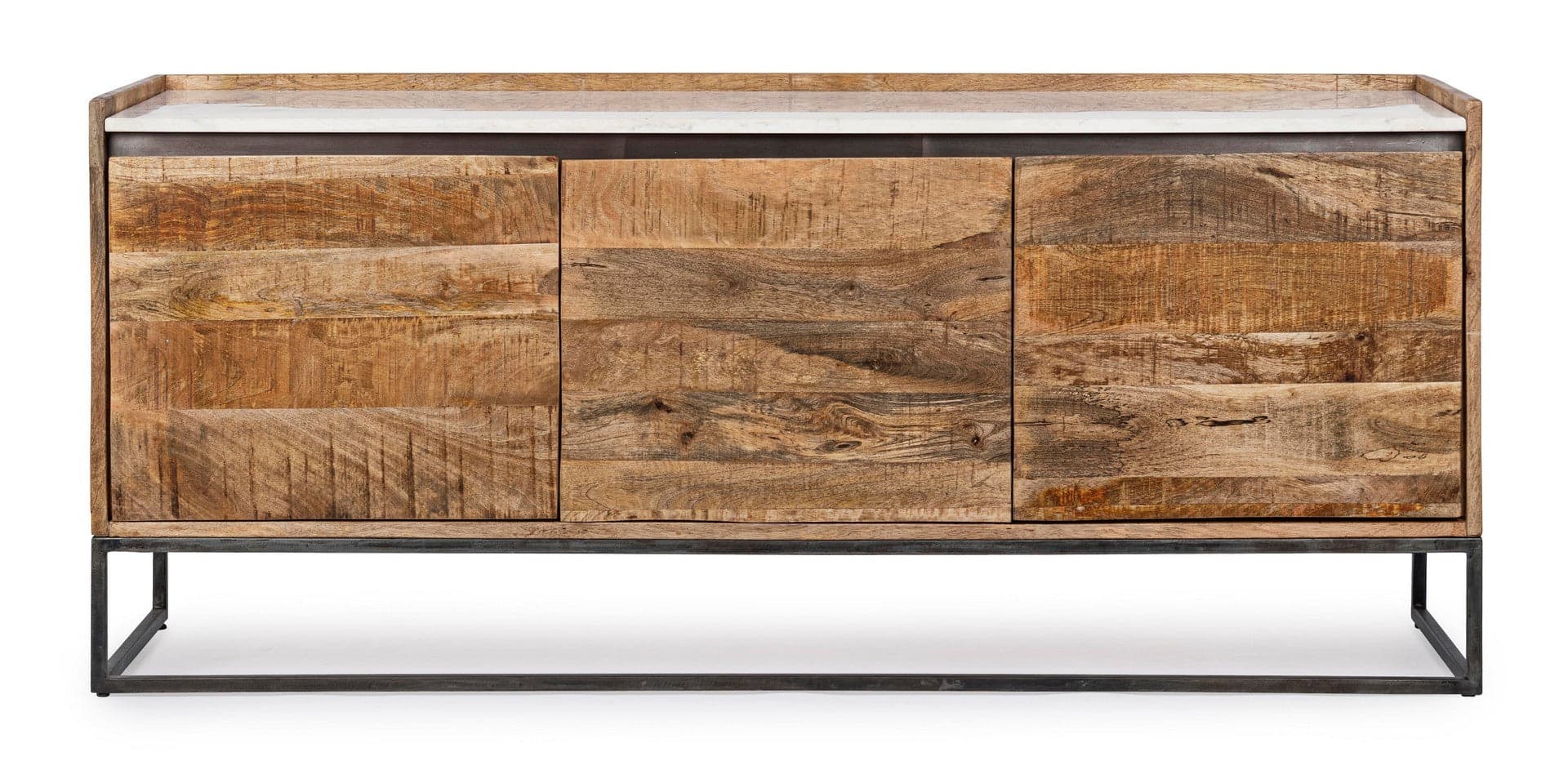 Credenza "Lambeth" con struttura in legno mango, mobile in stile moderno in Credenze Decor Space - Altamura, commercioVirtuoso.it