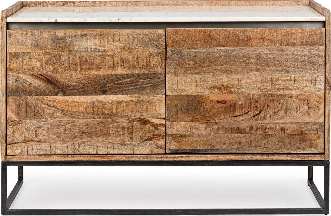 Credenza "Lambeth" con struttura in legno mango, mobile in stile moderno in Credenze Decor Space - Altamura, commercioVirtuoso.it