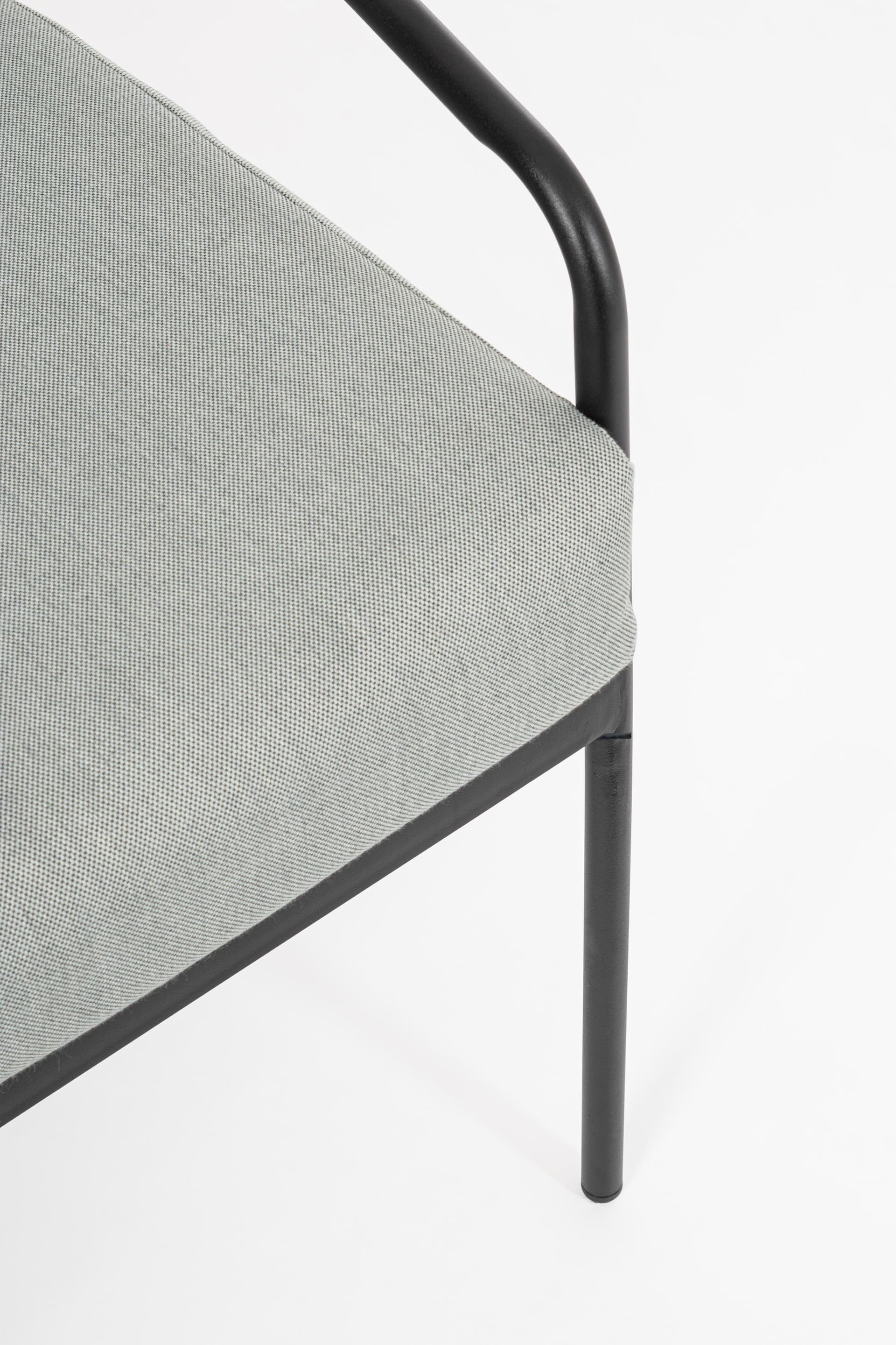 Salottino "Florian" con poltrone, tavolino e divanetto, struttura in acciaio in Set di mobili Decor Space - Altamura, commercioVirtuoso.it
