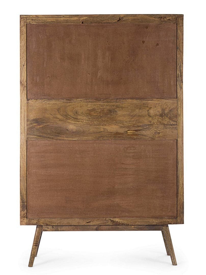 Credenza "Sylvester" con struttura e gambe in legno di mango, mobile in stile vintage in Credenze Decor Space - Altamura, commercioVirtuoso.it