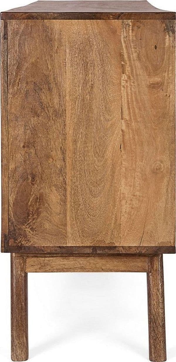 Credenza "Sylvester" con struttura e gambe in legno di mango, mobile in stile vintage in Credenze Decor Space - Altamura, commercioVirtuoso.it