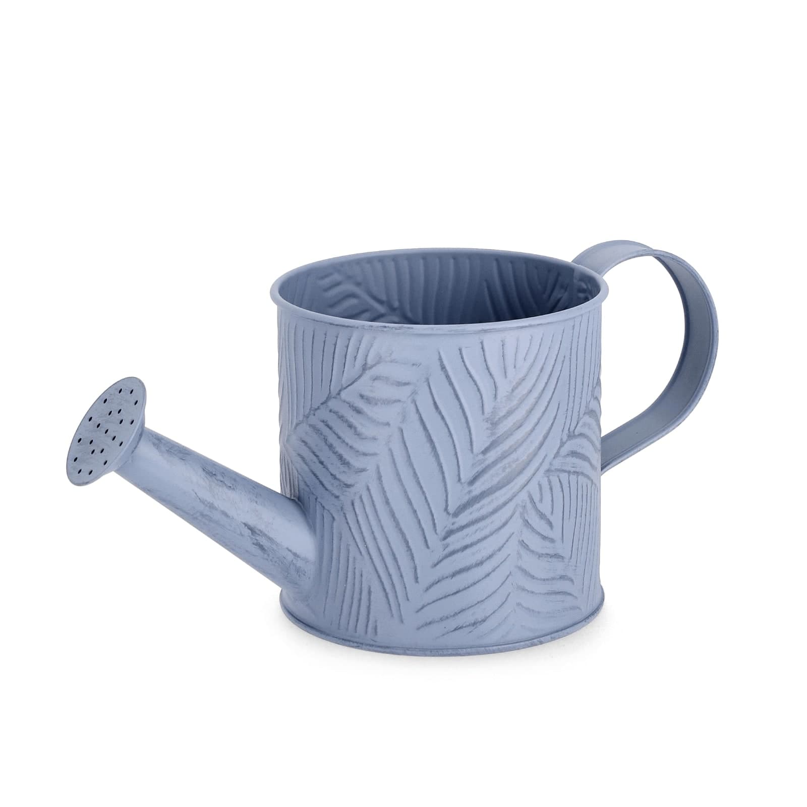 Annafiatoio benji c-manico di colore rosa, blu, salvia e grigio zinchi galvanizzati Ø12 x h 12cm in Portavasi Decor Space - Altamura, commercioVirtuoso.it